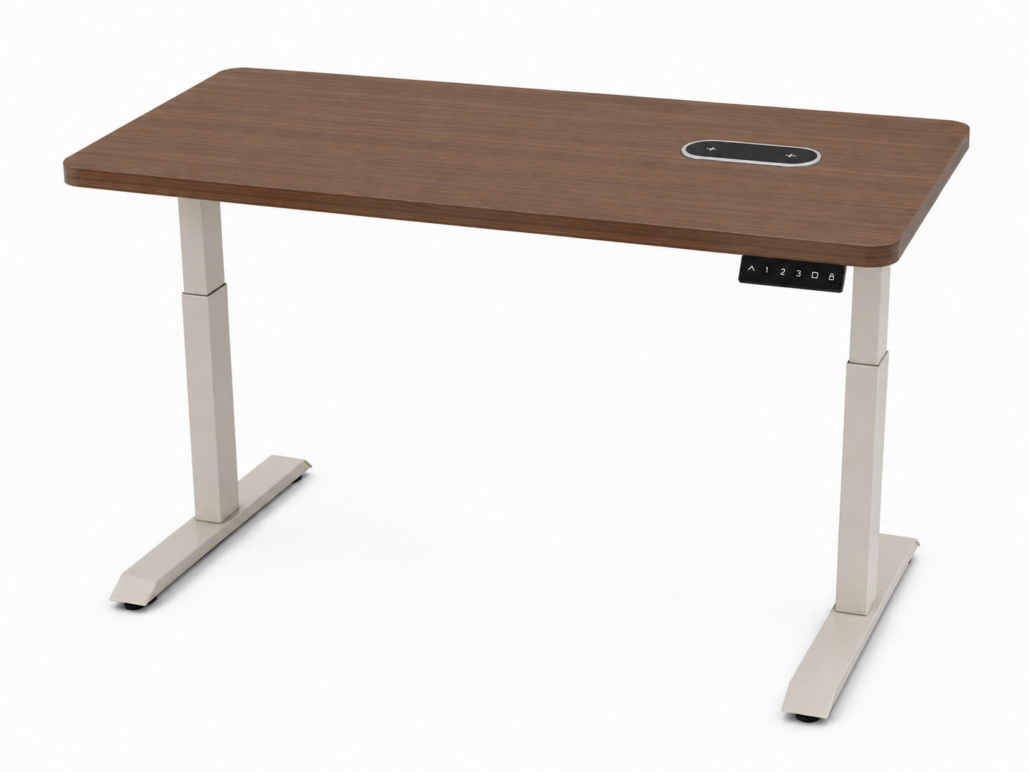 Escritorio Regulable Pro “SCUADRA” 140x70cm Café