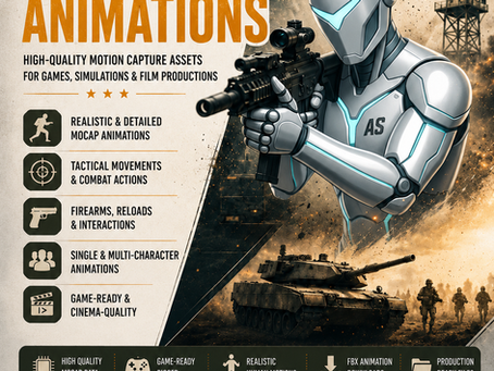 Bring Tactical Realism to Your Project with Military Motion Capture Animations