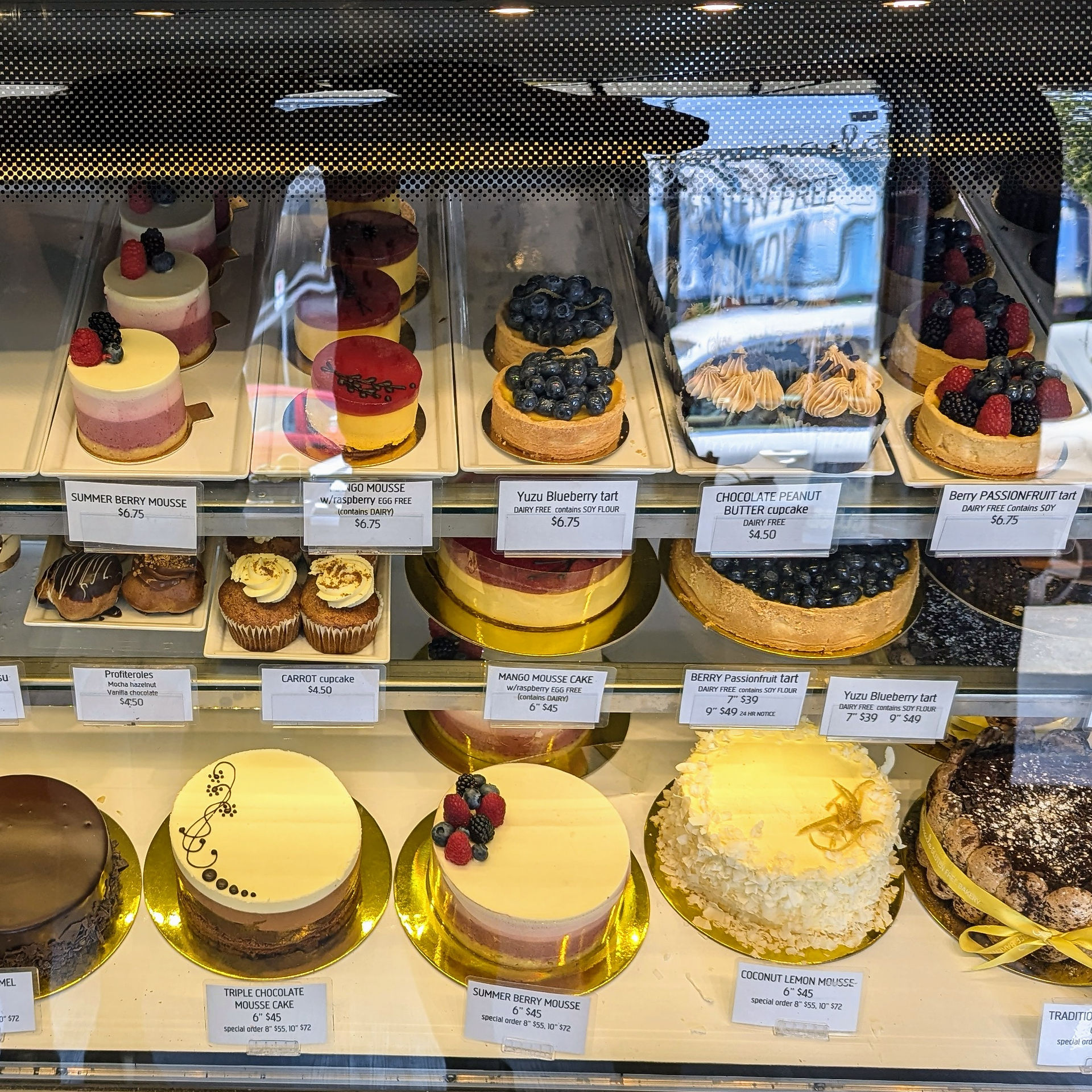 Desserts from Lemonade Gluten Free Bakery in Vancouver