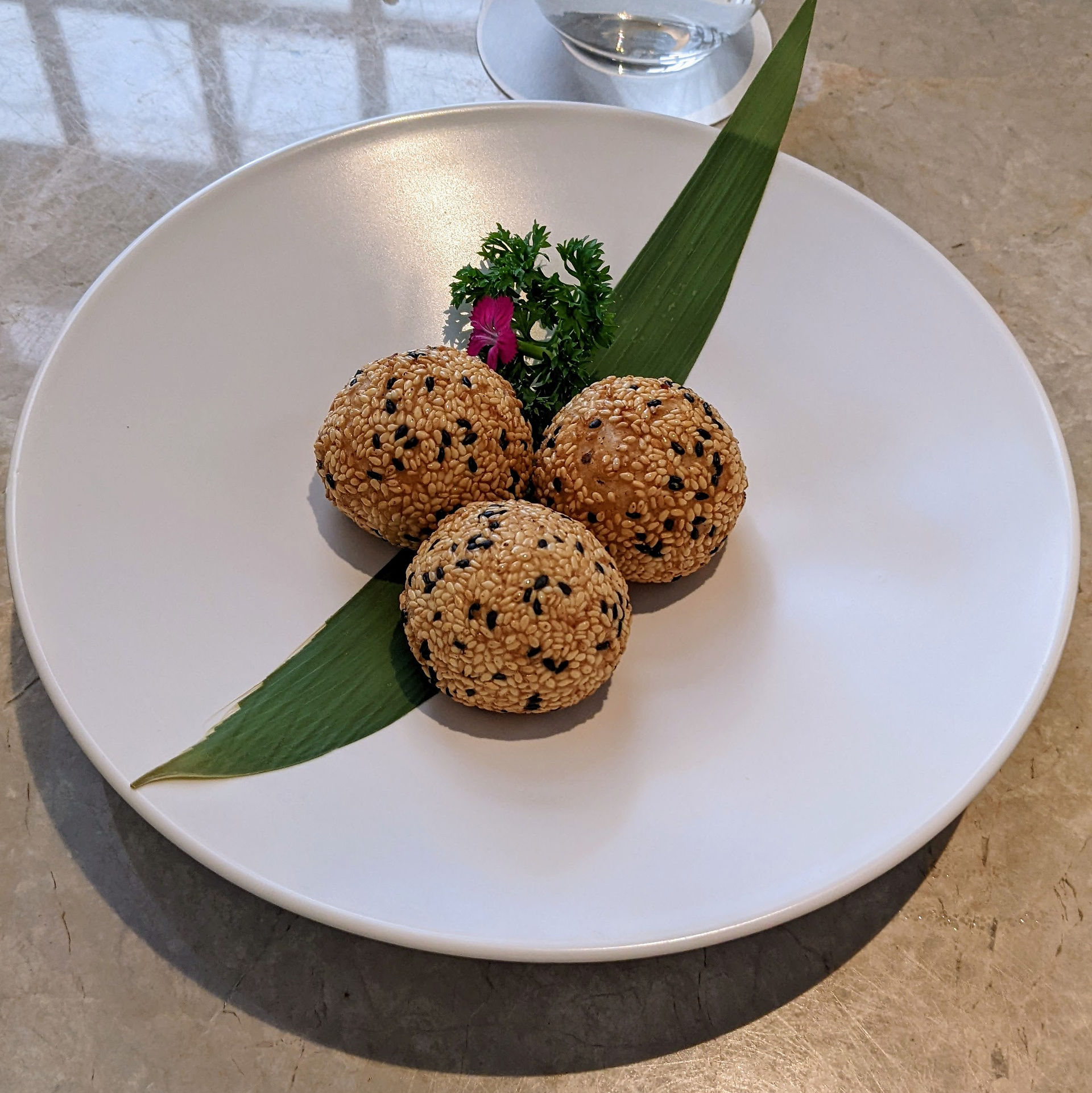 Gluten-free dim sum at yi in Raffles Singapore