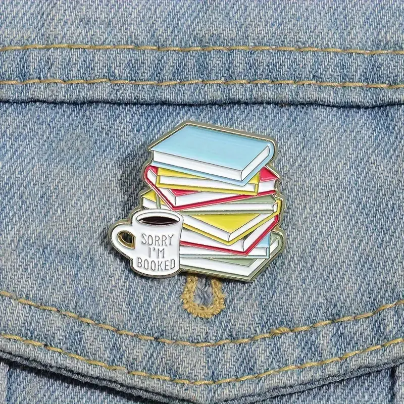 Thumbnail: Book Addict Pins