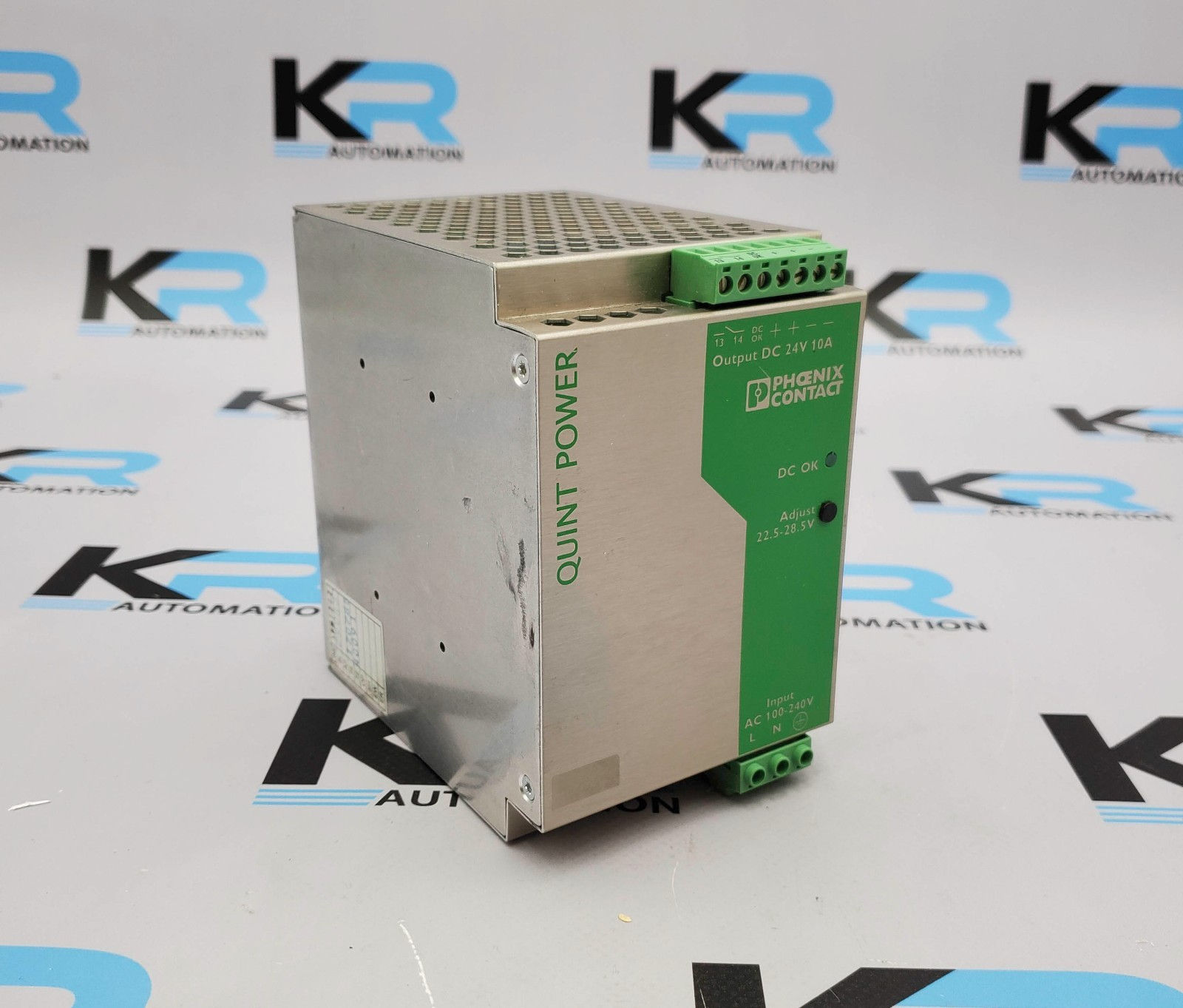 Phoenix Contact Quint-PS-100-240AC/24DC/10 Din-Rail Power Supply 2938604