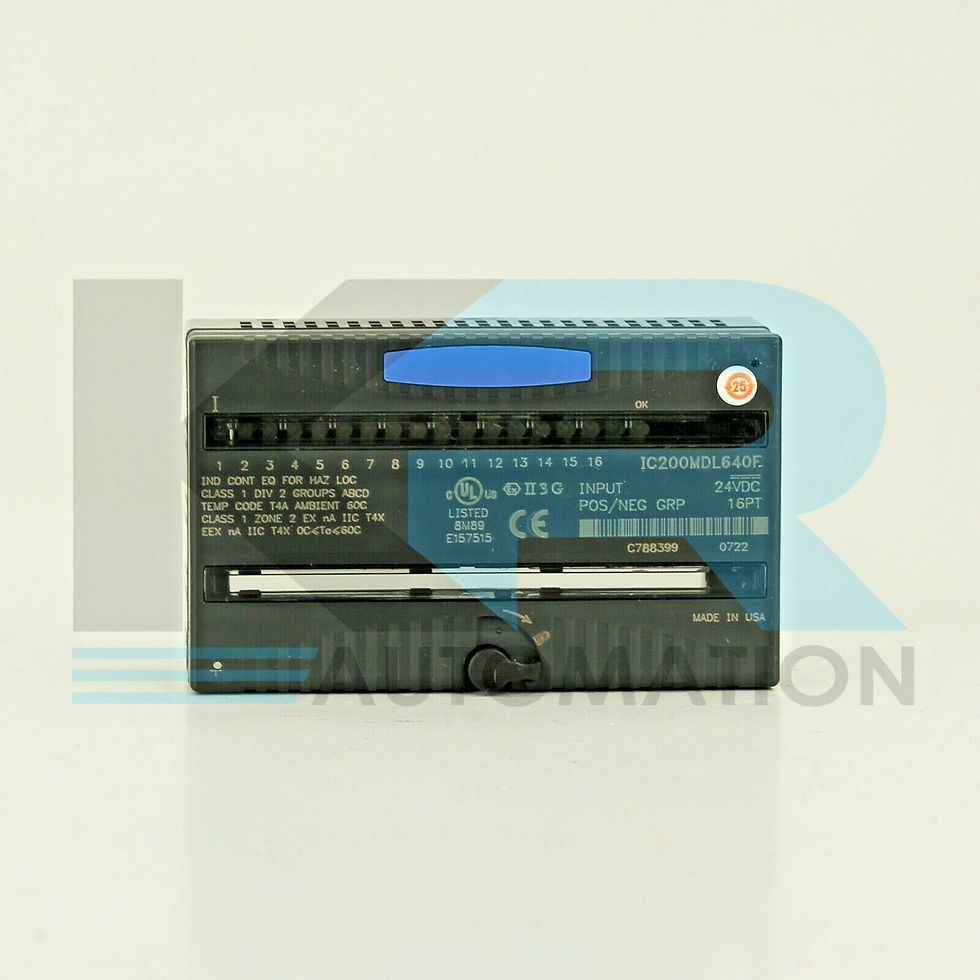 Thumbnail: NEW GE Fanuc IC200MDL640F VersaMax 16Pt Input Module POS/NEG Grouped 24VDC