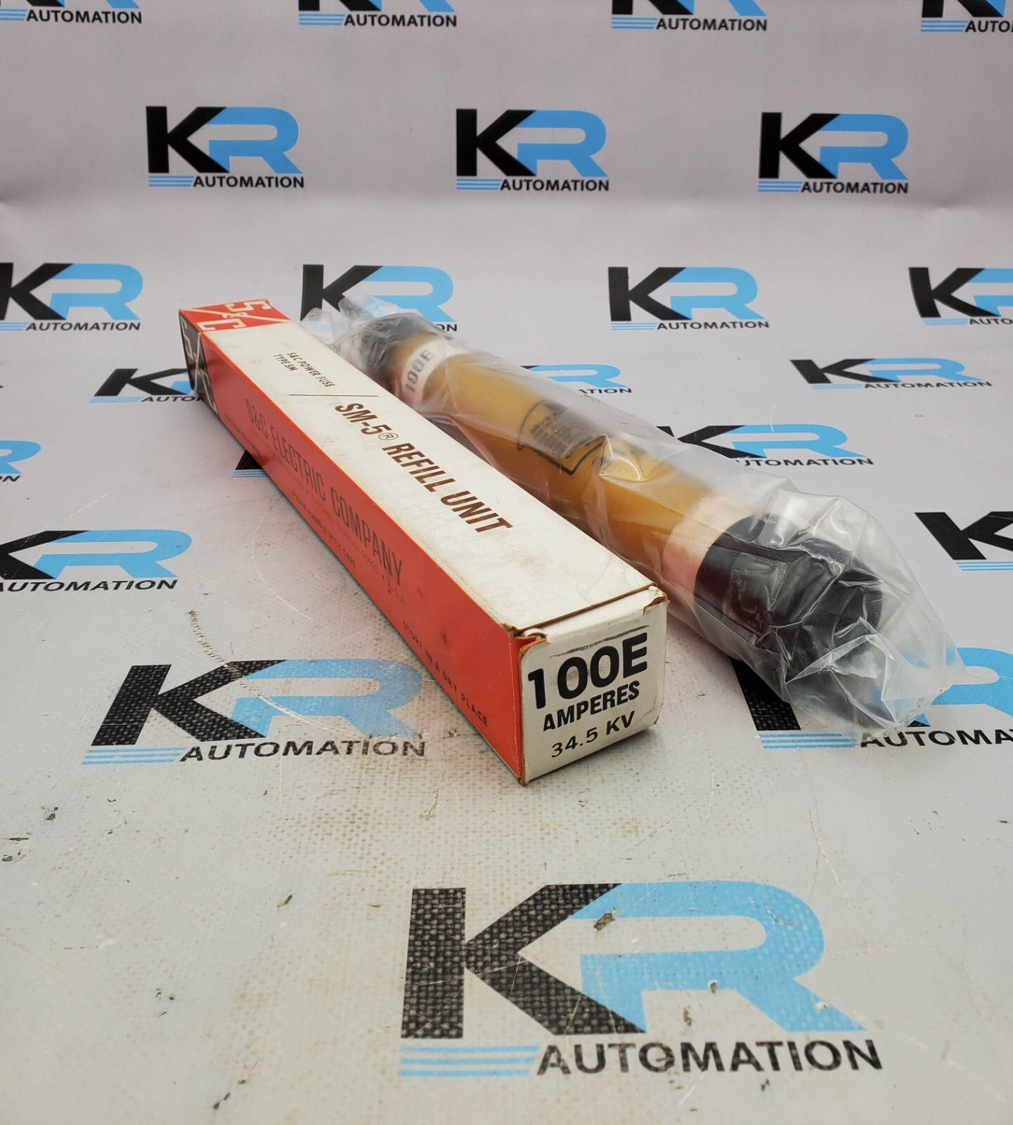 NEW S&C Electric 134150R4 SM-5 Refill Fuse Unit 100E Amps 34.5KV