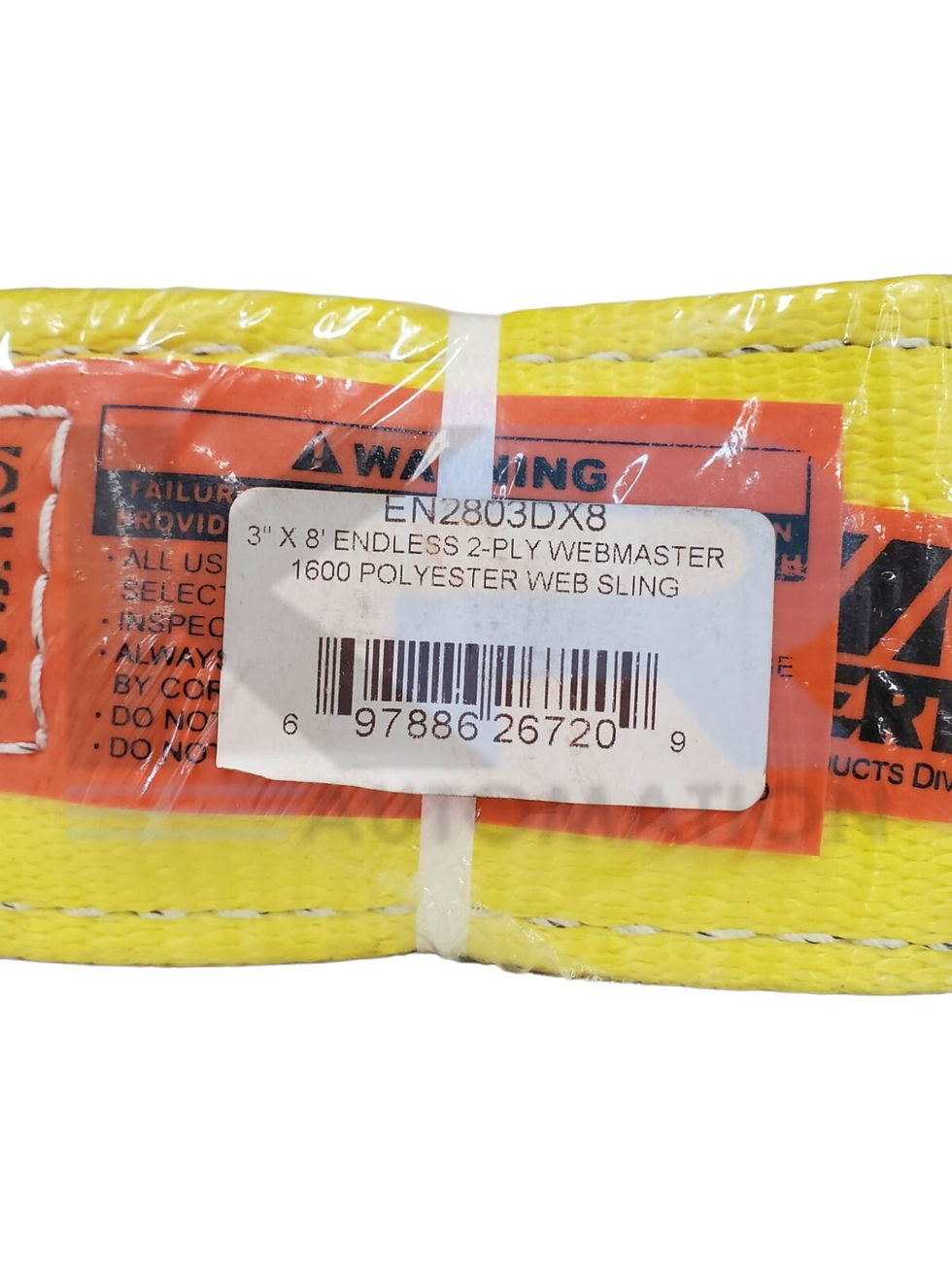Thumbnail: NEW SEALED Hagerty EN2803DX8 LiftAll 3"X8' Endless Webmaster 1600 Polyester