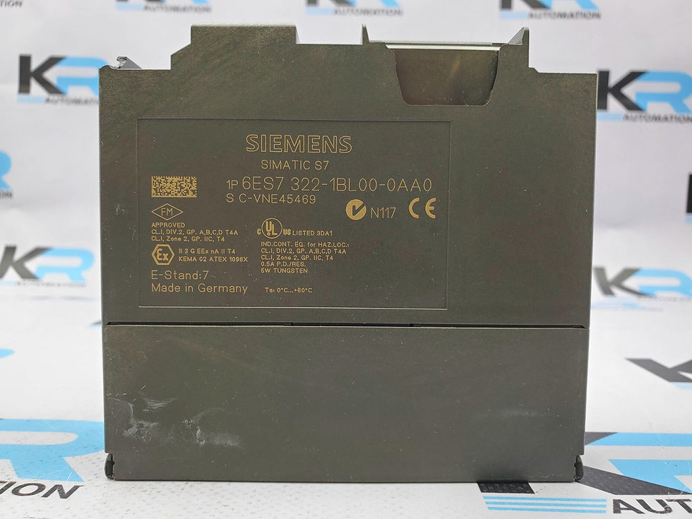 Thumbnail: Siemens 6ES7 322-1BL00-0AA0 Simatic S7 Digital Output Module 24VDC 32-Outputs