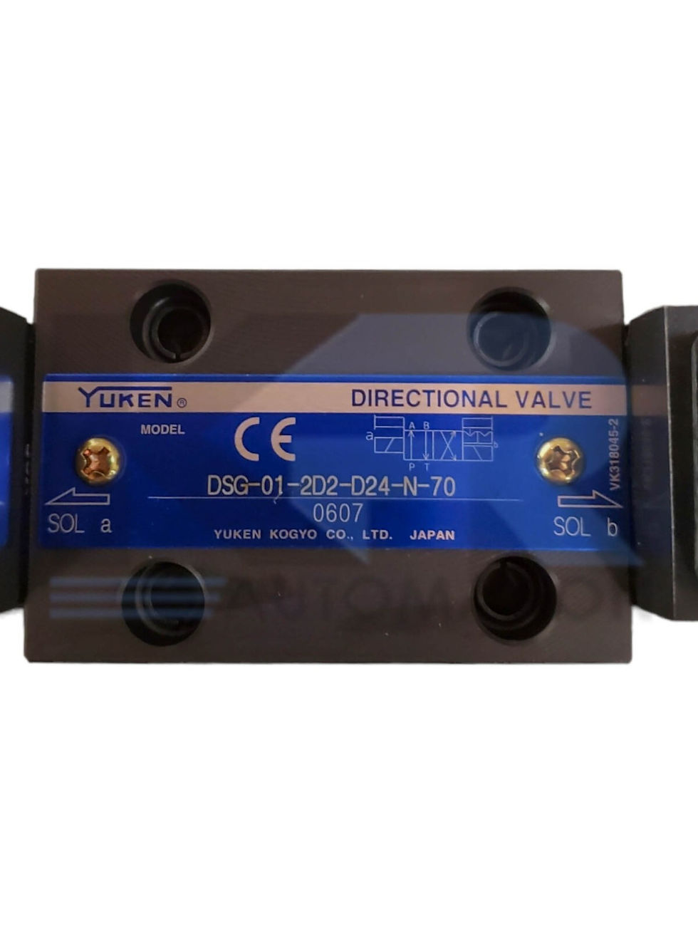 Thumbnail: NEW Yuken DSG-01-2D2-D24-N Solenoid Directional Valve 3-Position