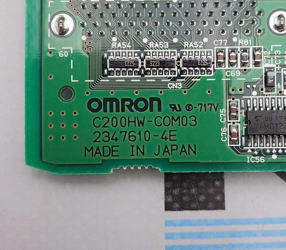 Thumbnail: Omron C200HW-COM06-EV1 Communication Module W/ RS232 & RS422/485 Comm