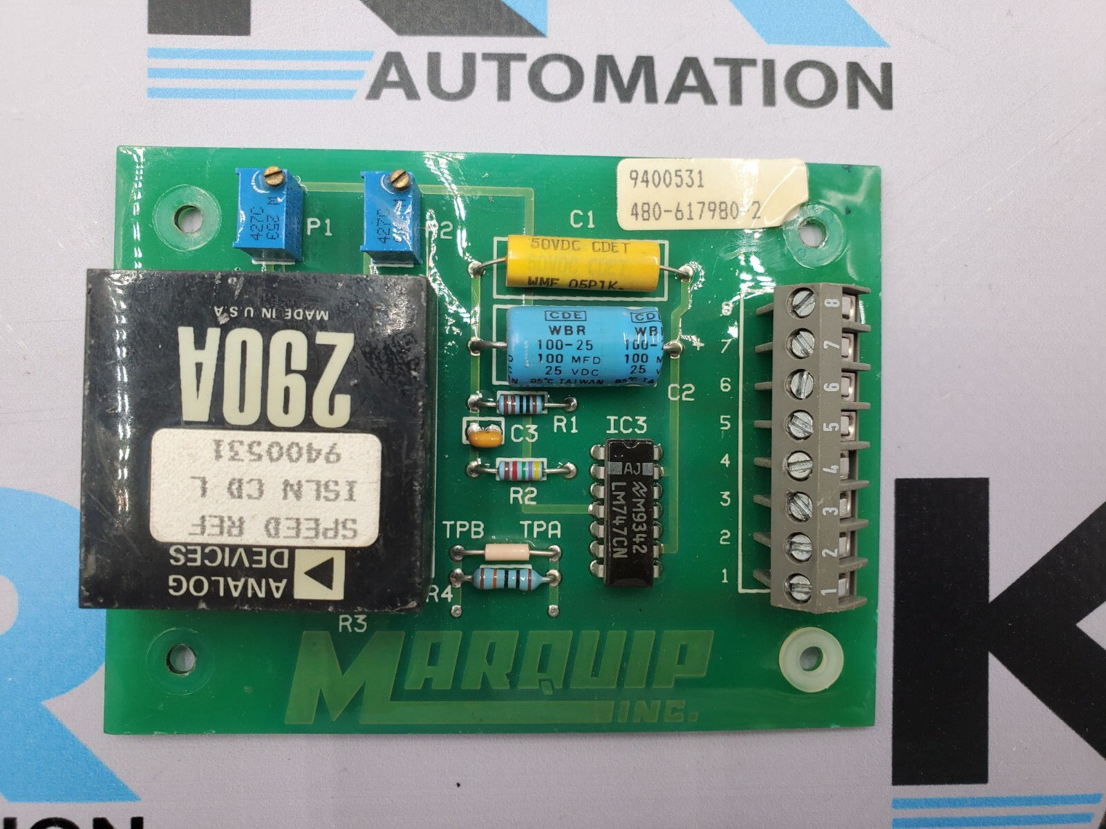 Marquip 9400531 Printed Circuit Board