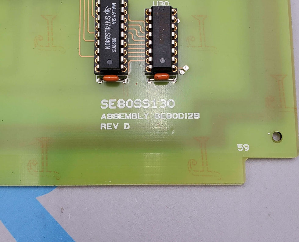 Thumbnail: Harris Graphics SE80SS130 Interface Board