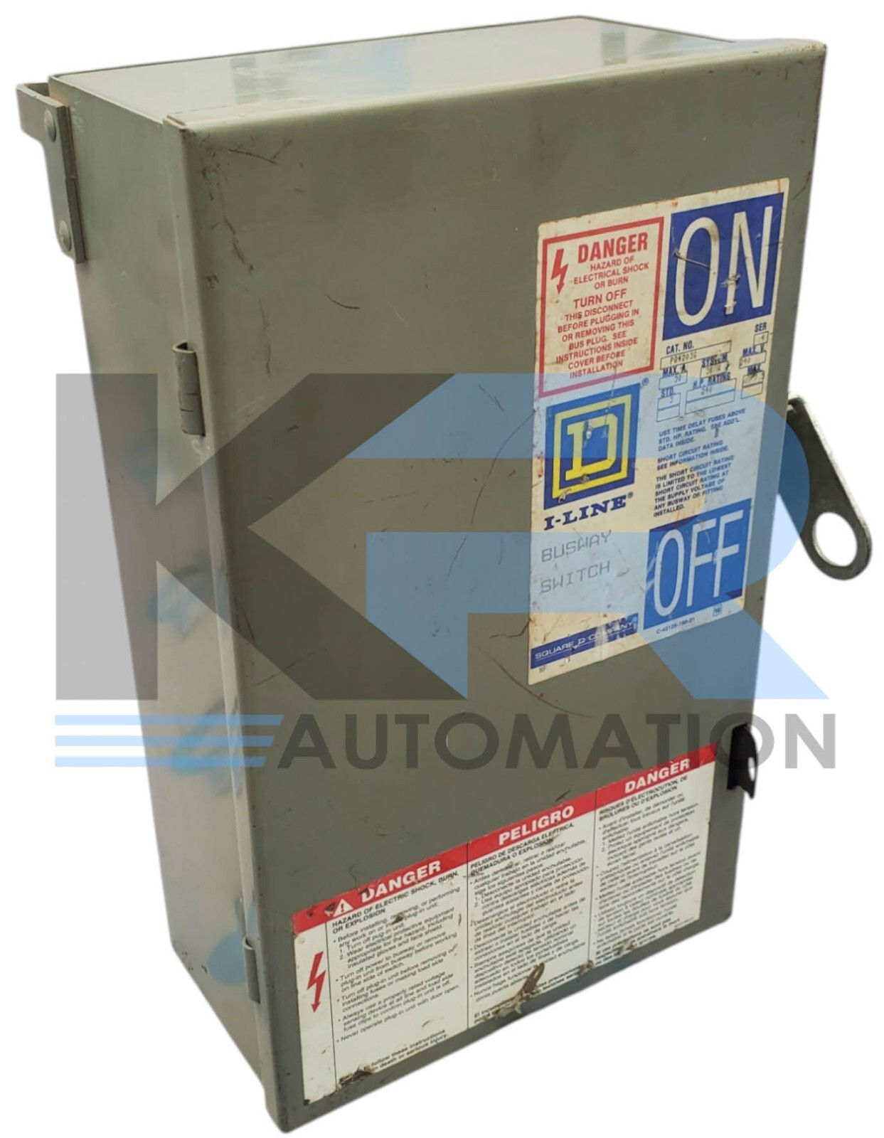 Square D PQ4203G I-Line Busway Switch Ser 4 3P 4W 30A 240V
