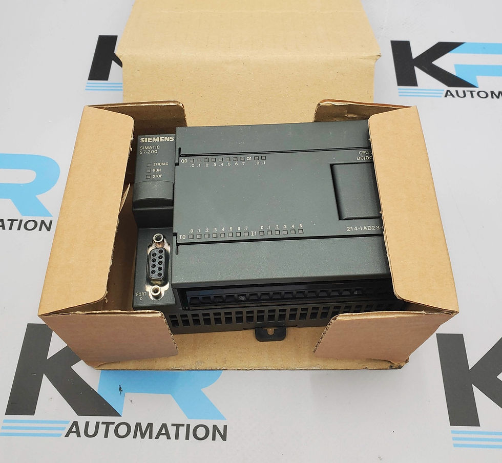 Thumbnail: Siemens 6ES7 214-1AD23-0XB0 Simatic S7-200 PLC Module CPU224 21-28V 0.75A