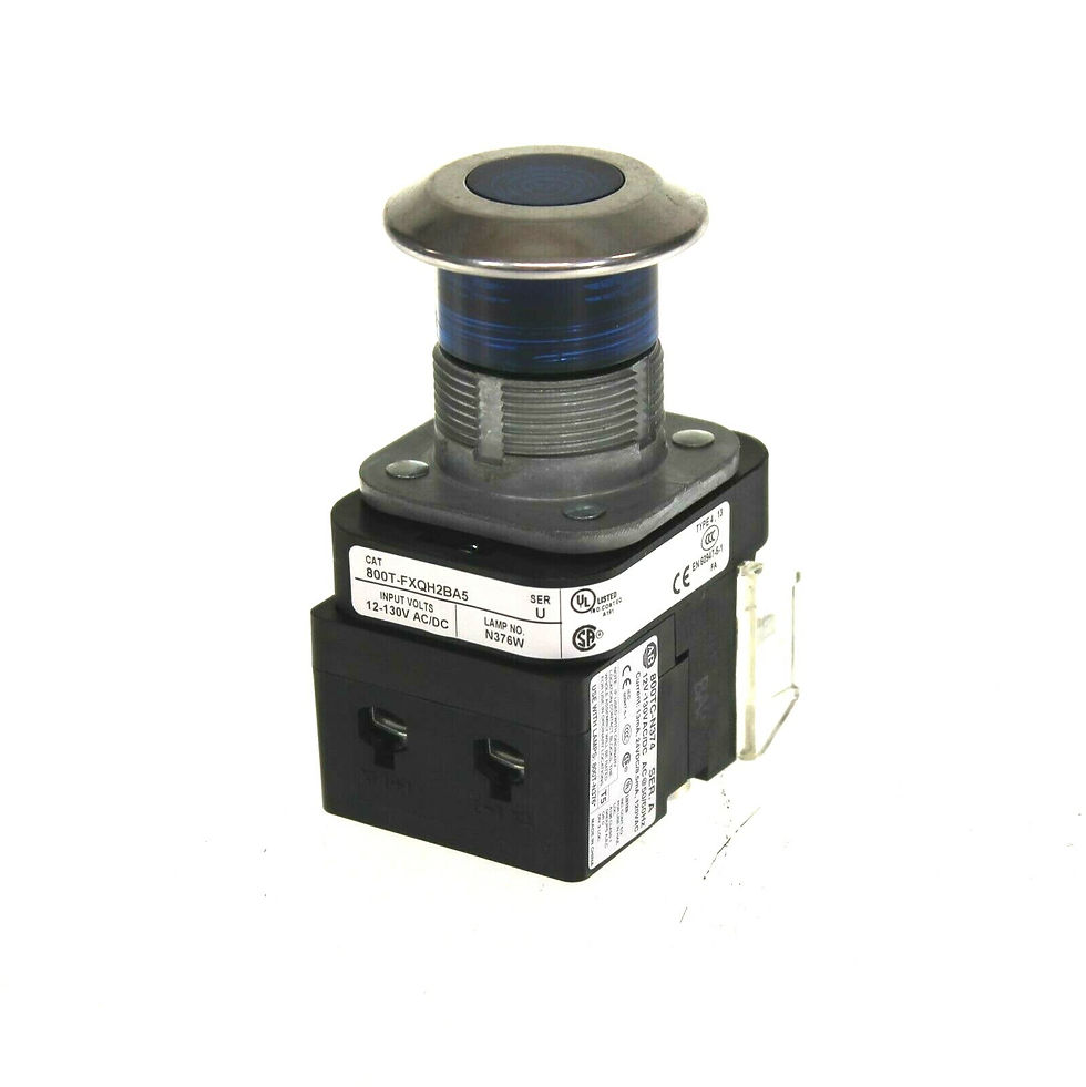 Thumbnail: NEW Allen Bradley 800T-FXQH2BA5 /U Bulletin 800T Illuminated Push Button