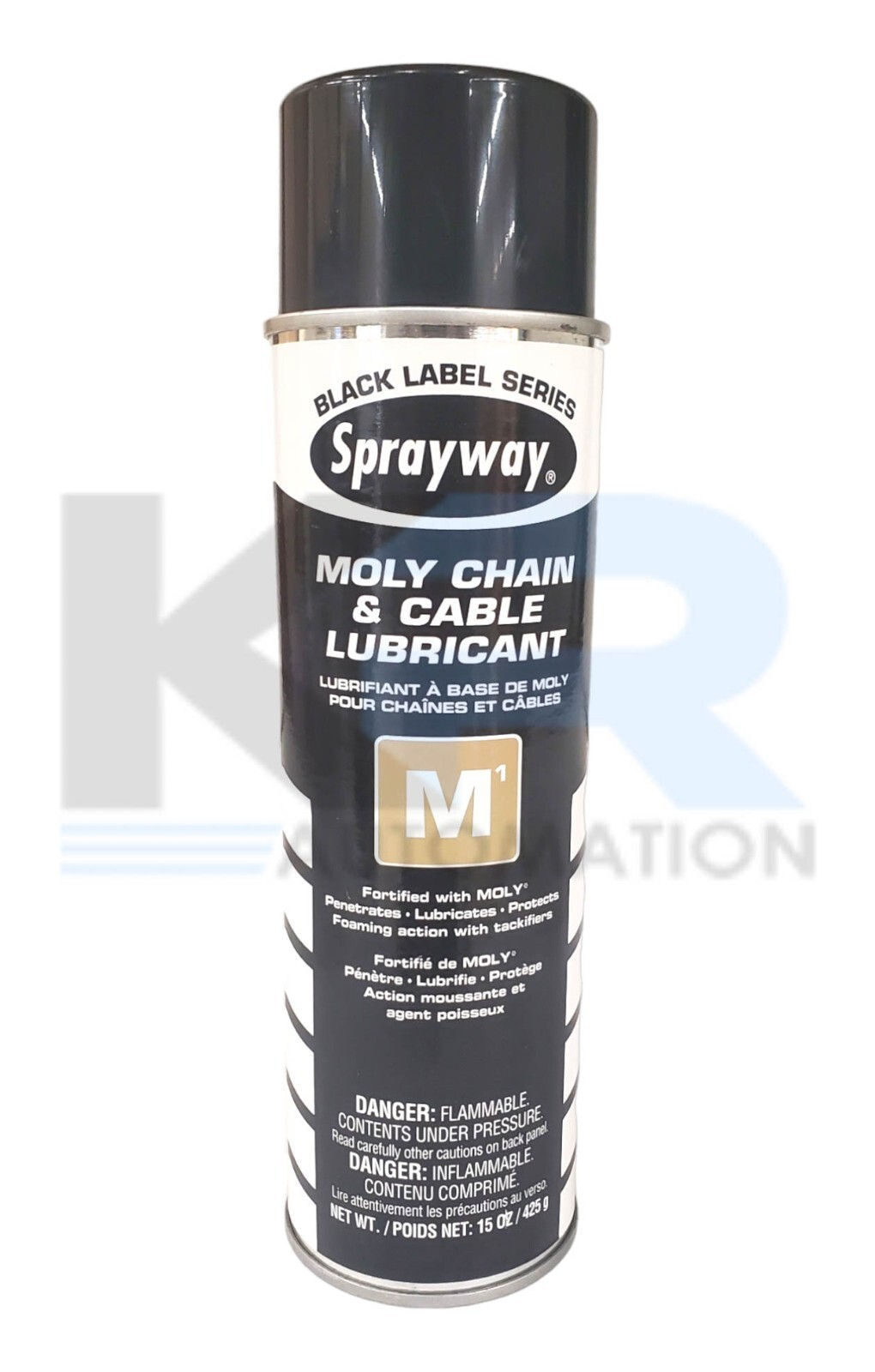 NEW Sprayway SW291 M1 Moly Chain & Wire Cable Lubricant 15Oz Can 0°F-543°F Max