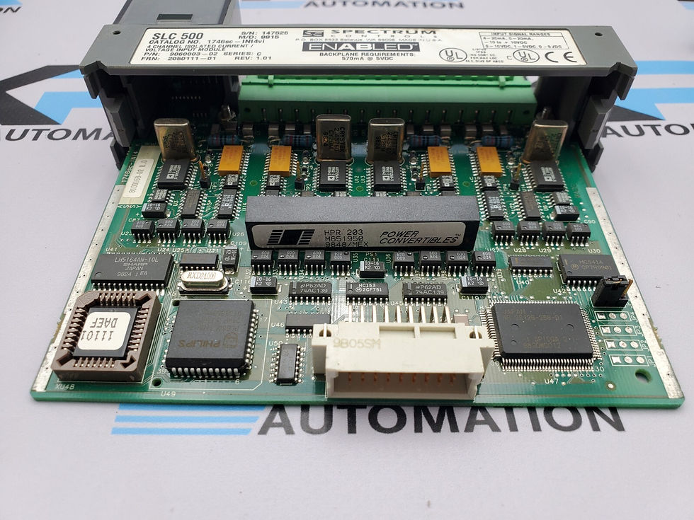 Thumbnail: TESTED Spectrum 1746SC-INI4VI /C SLC 500 4-Channel Isolated Input Module *READ*
