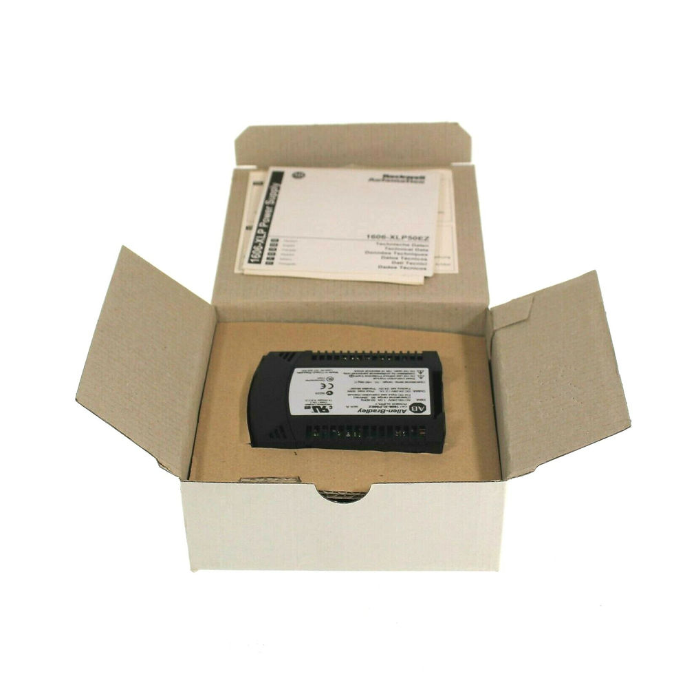 Thumbnail: NEW Allen Bradley 1606-XLP50EZ /A Bulletin 1606 DC Power Supply 24VDC 2.1A 50W