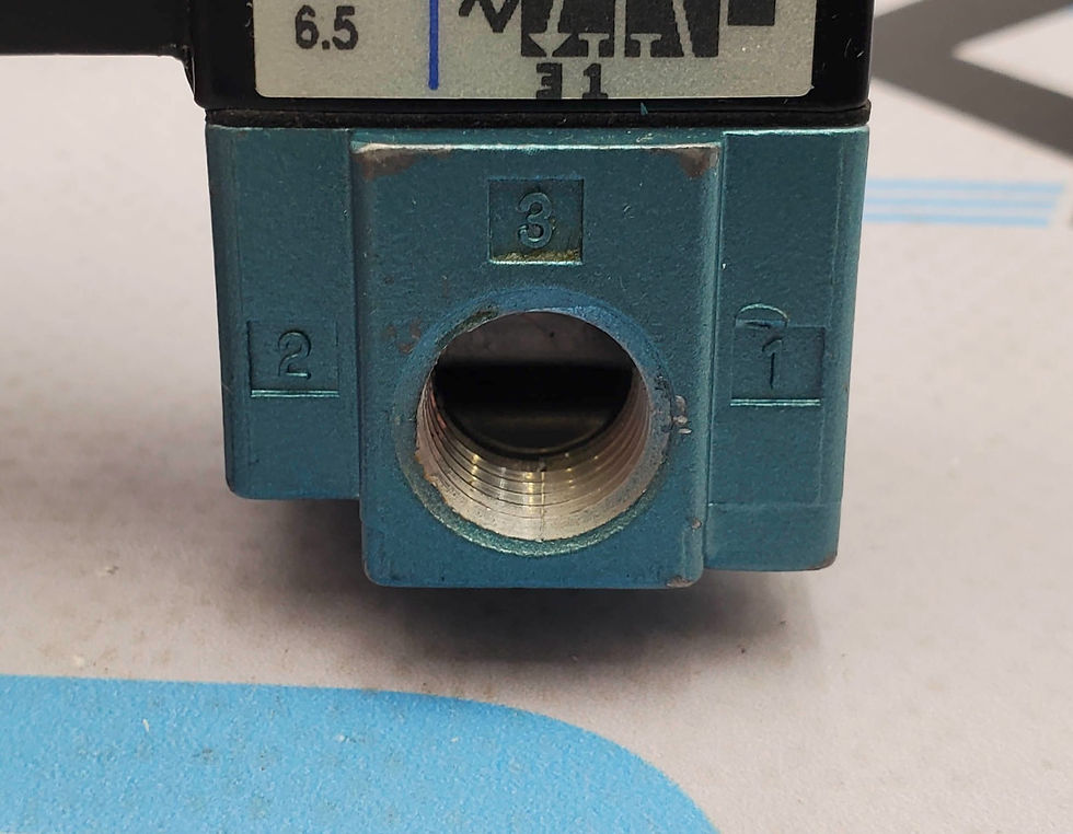 Thumbnail: MAC 113B-121JB Solenoid Valve 6.5W 150PSI