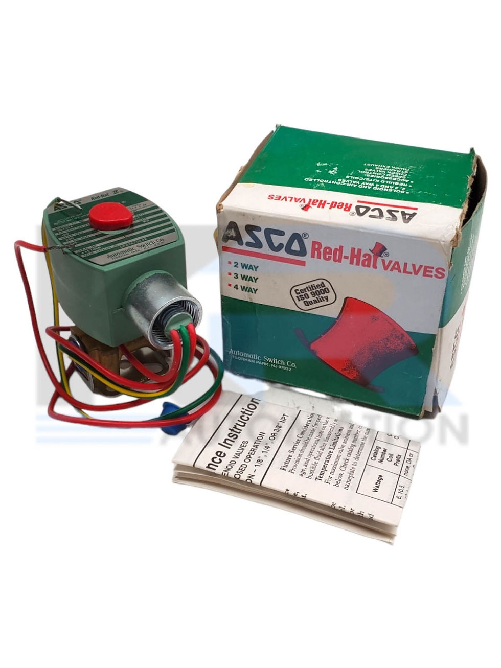 Thumbnail: NEW Asco GP8262G202 Red-Hat Shutoff Valve 145-200PSI 10.1W 1/4" Pipe