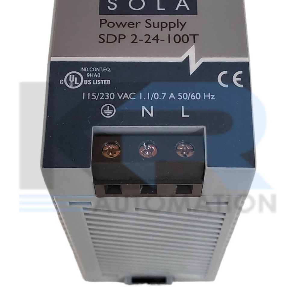 Thumbnail: Emerson SDP 2-24-100T Sola Power Supply 24VDC NEC Class 2 100W 2.1A 230VAC 60Hz