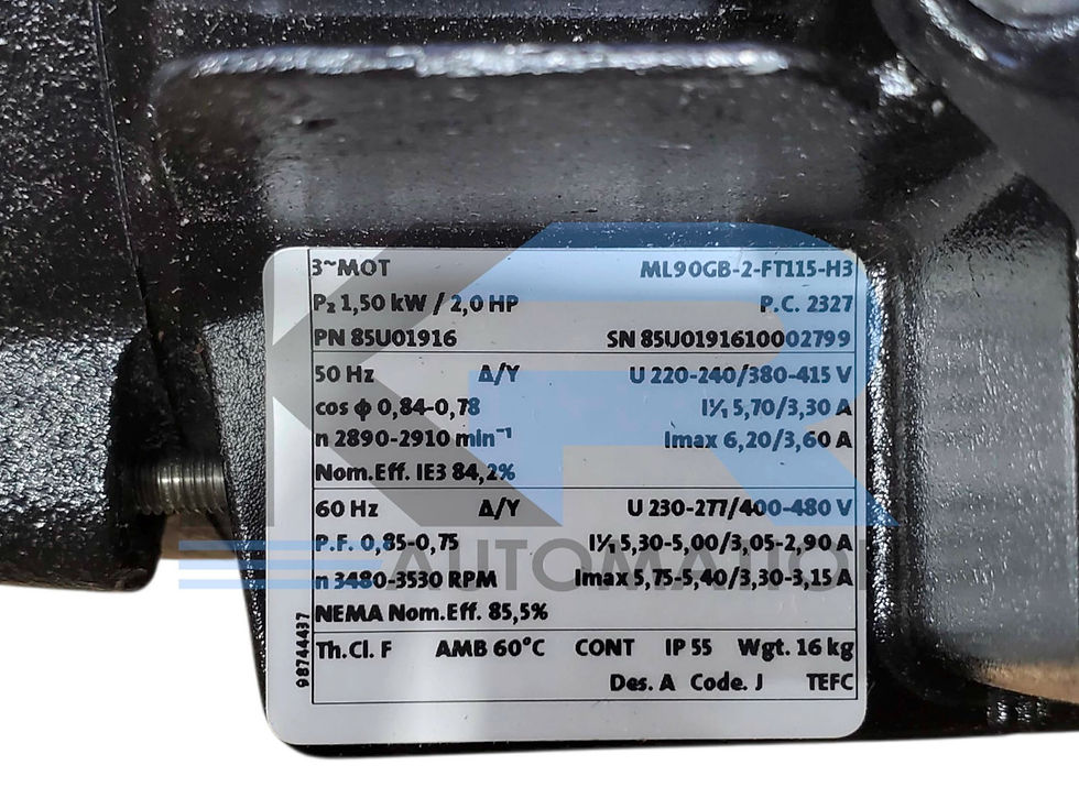 Thumbnail: Grundfos MTR 3-10/10 A-W-A-HUUV Multi-Stage Centrifugal Pump 3Ph 1.5kW / 2HP