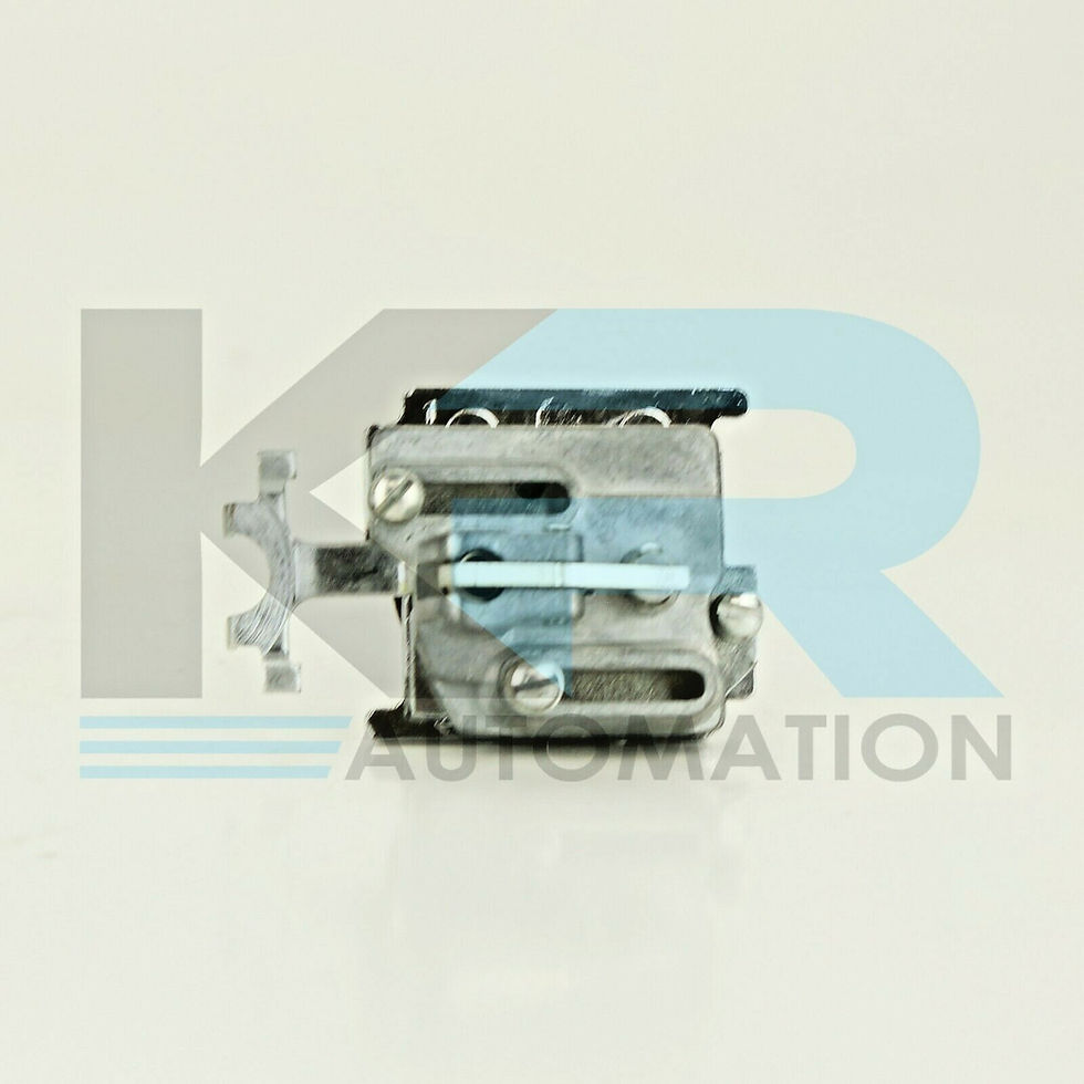 Thumbnail: NEW Eaton 10250TA19 Maintained Contact Attachment With Green Release Button