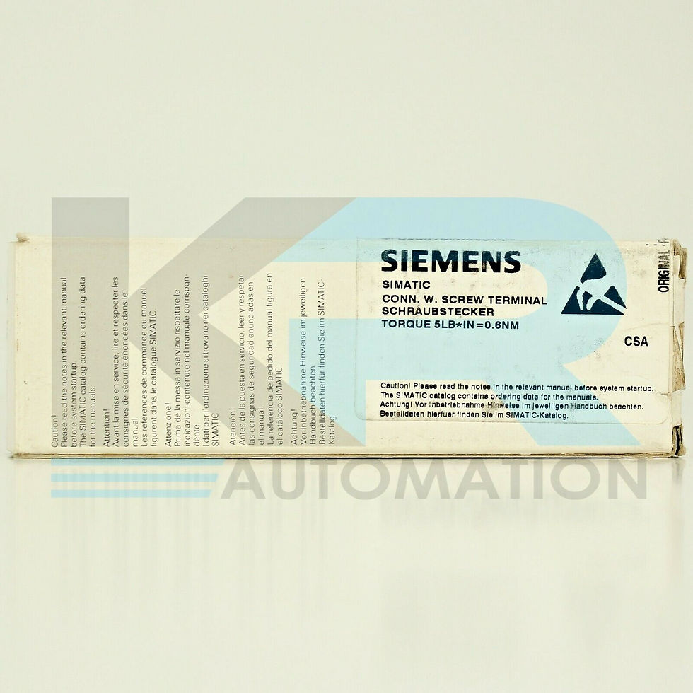 Thumbnail: Siemens 6ES5 490-8MB11 Simatic Connector with Screw Terminal E-Stand: 01