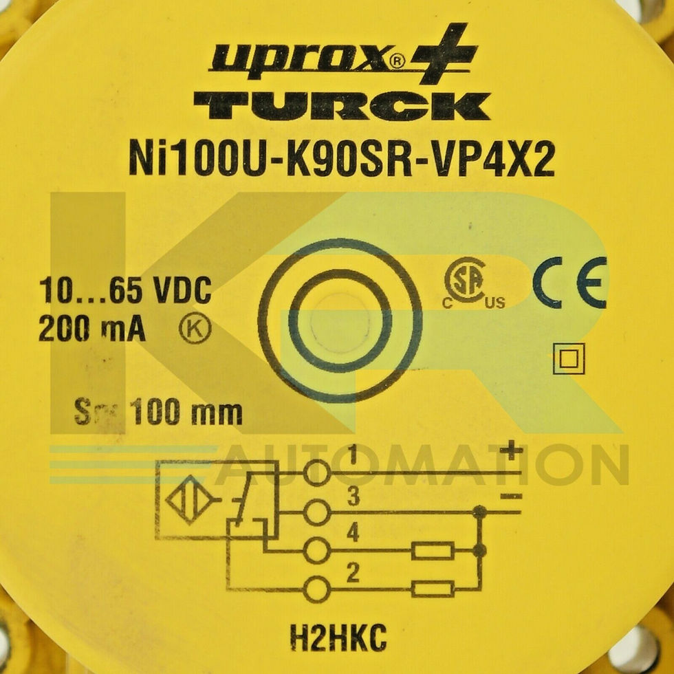 Thumbnail: Turck Ni100U-K90SR-VP4X2 Inductive Sensor