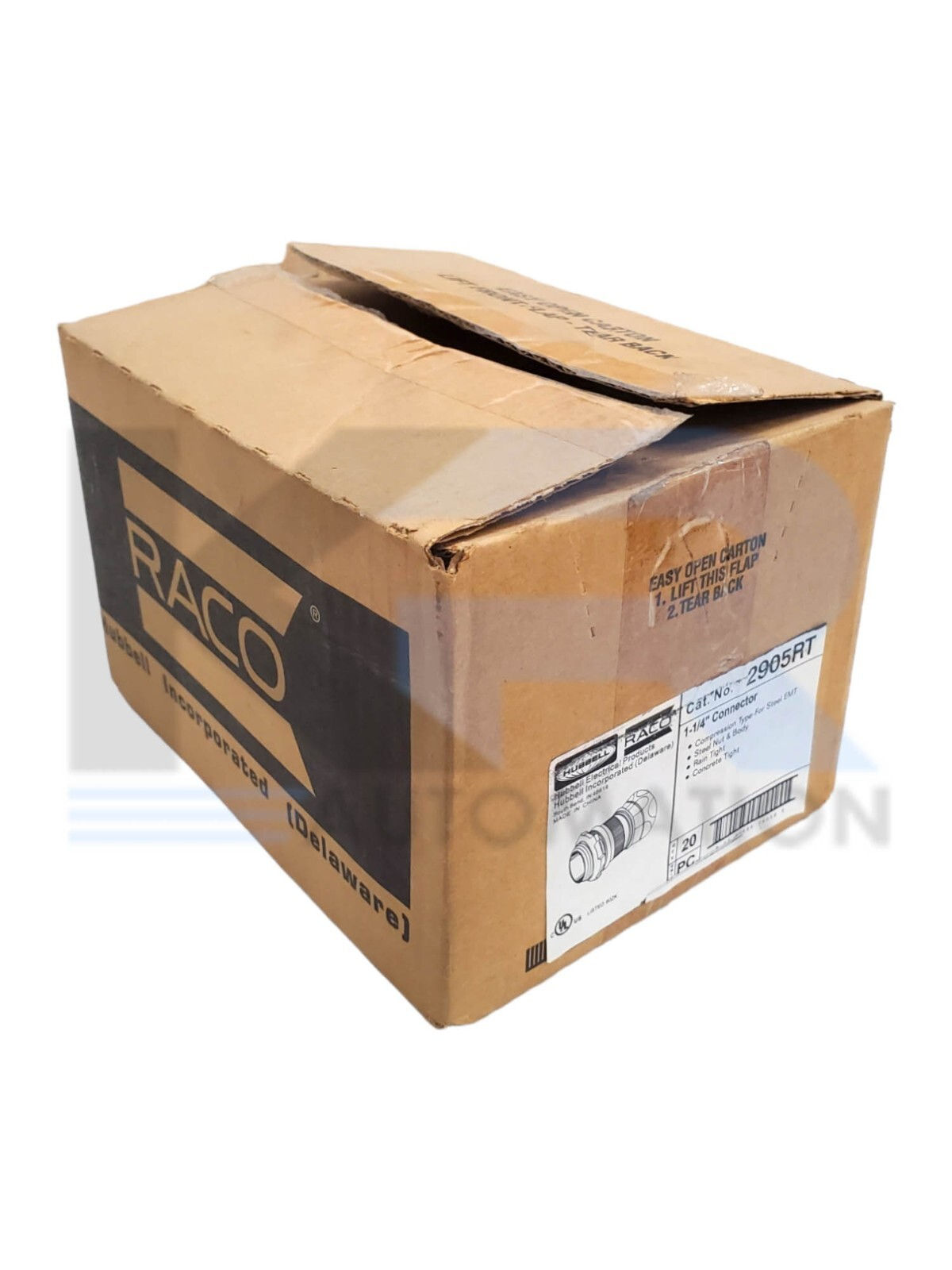 NEW Hubbell Raco 2905RT EMT Compression Connector 1-1/4" (Four Pieces In Box)