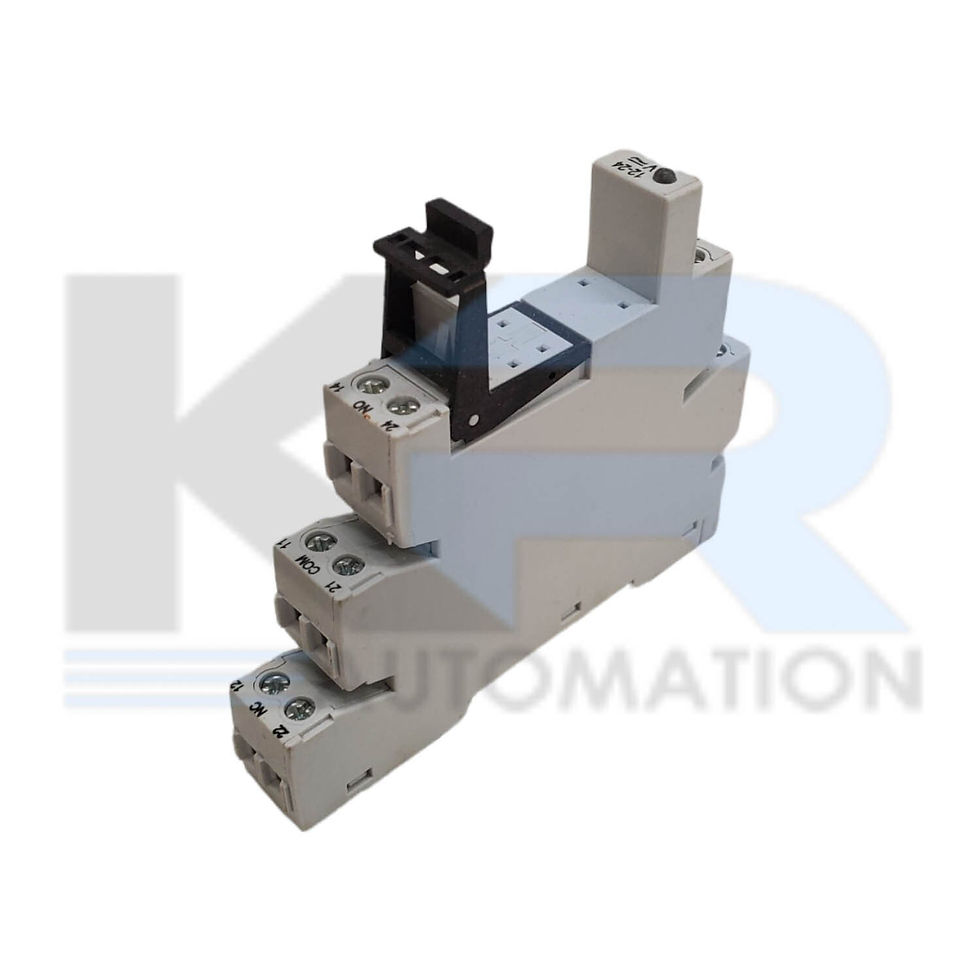 Thumbnail: NEW *Lot of Two* Allen Bradley 700-HLT12 Series A Terminal Block Relay 24V