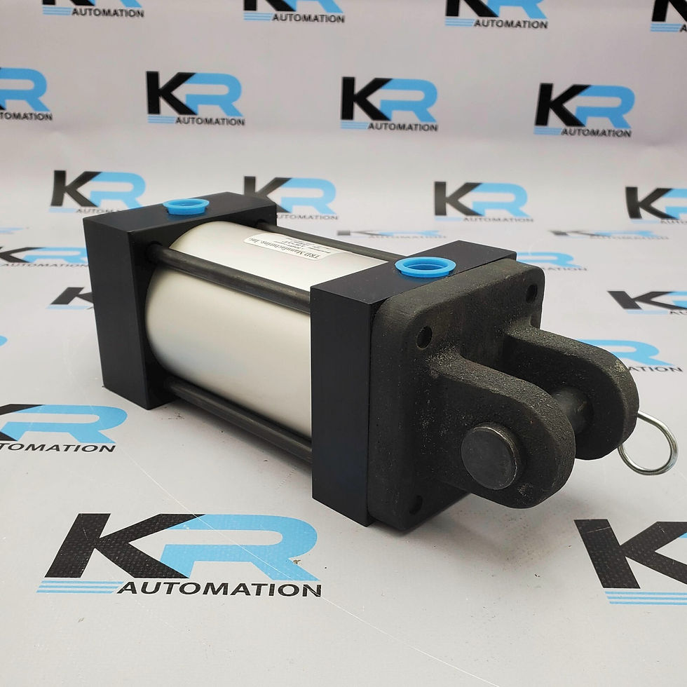 Thumbnail: NEW Bimba CYL-8571760 Pneumatic Air Cylinder 3.25" Bore x 3.5" Stroke 250PSI Max