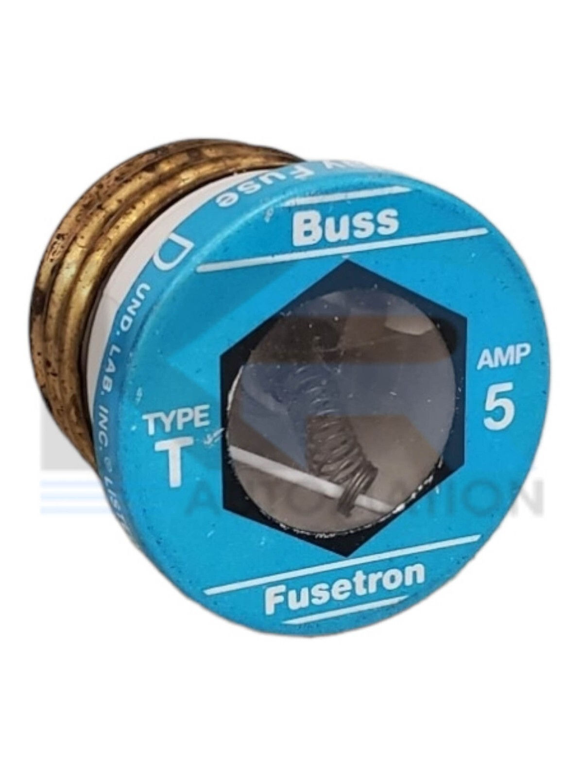 NEW Bussmann T-5 Fusetron Type-T Dual Element Time Delay Plug Fuse 5A