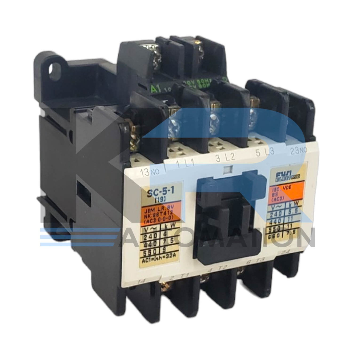 NEW Fuji Electric 4NC0H0#20 Magnetic Contactor 3Ph 20A 220VCoil 600V 10HP
