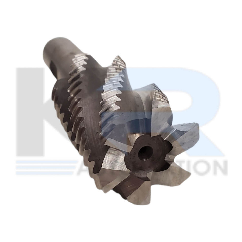 Thumbnail: NEW Melin CR-2448-2 6 Flute Coarse Rougher End Mill 1-1/2 X 3/4