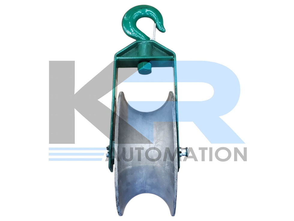 Thumbnail: NEW Greenlee Hook Type Feeding Sheave 8000Lb Capacity