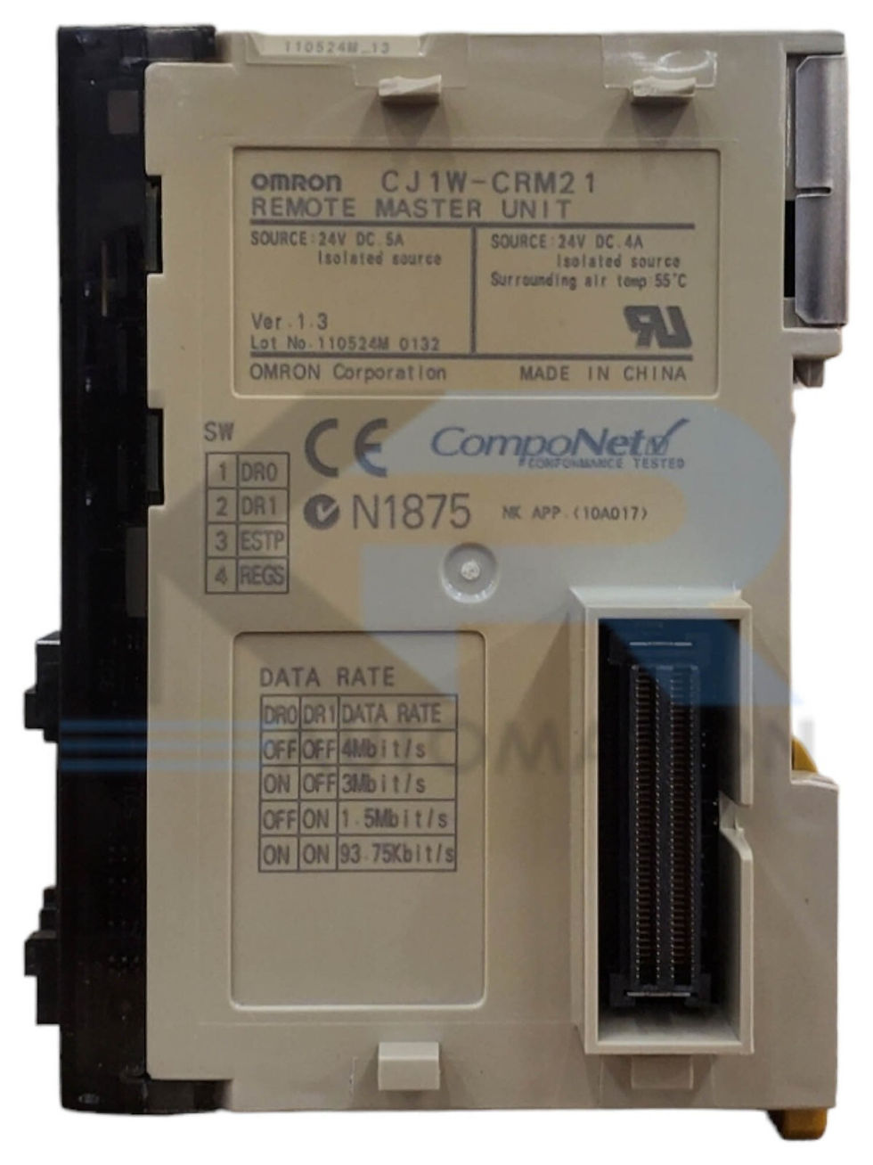 Thumbnail: Omron CJ1W-CRM21 CJ Series CompoNet Remote Master Unit CJ Special I/O *READ*