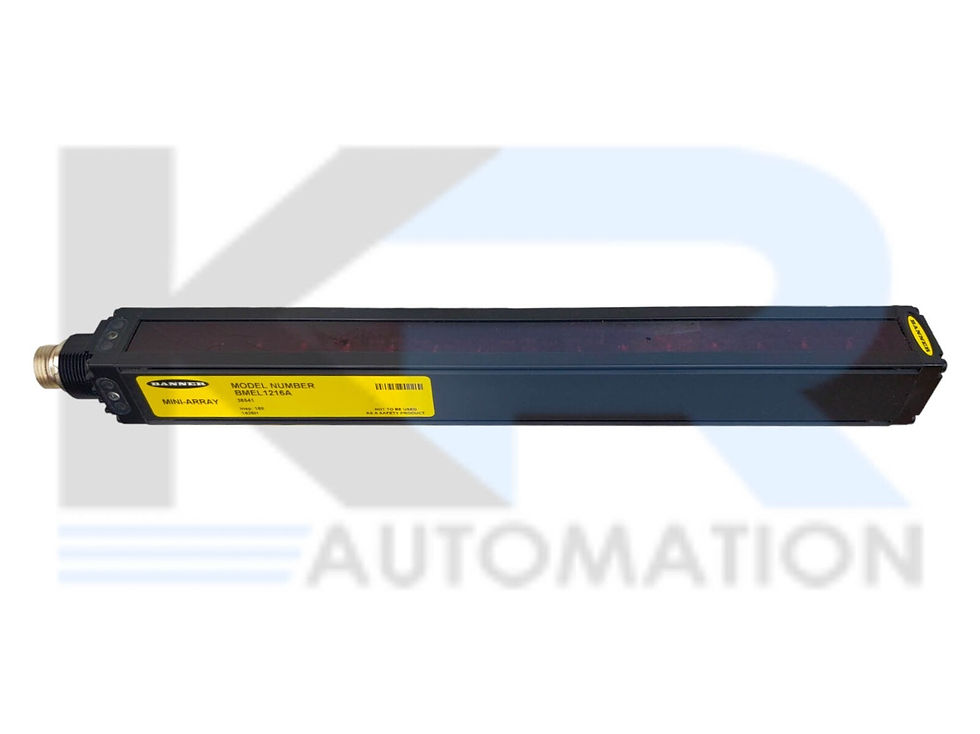 Thumbnail: NEW Banner BMEL1216A Mini-Ray Measuring Light Curtain Emitter 12VDC 38541