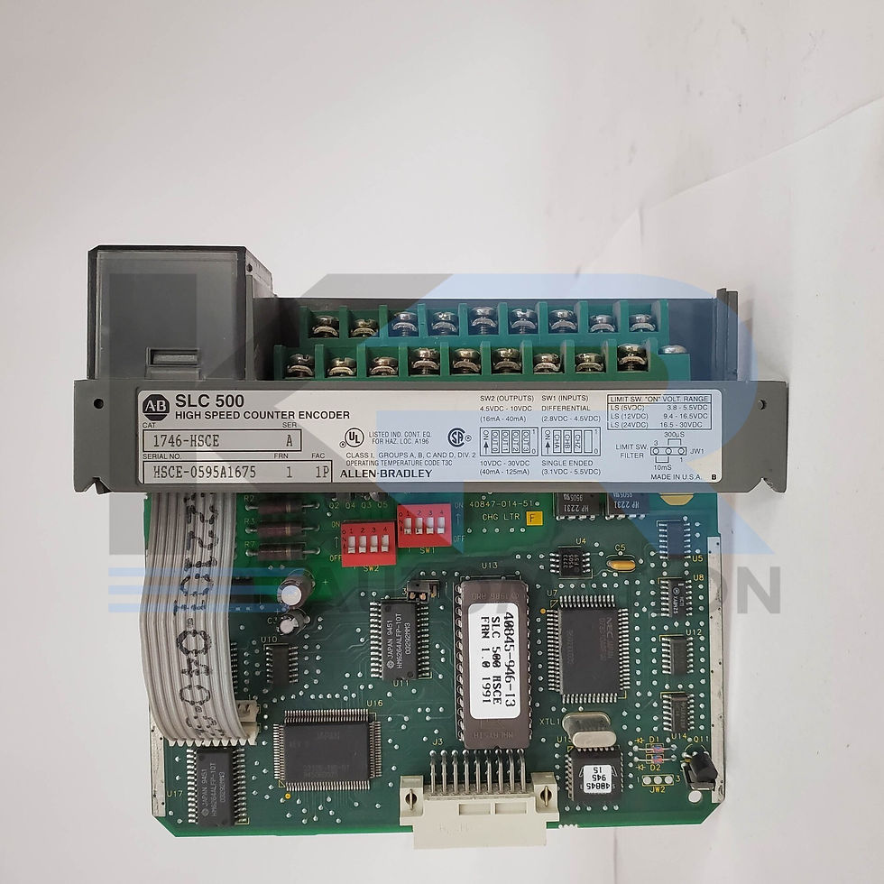 Thumbnail: Allen-Bradley 1746-HSCE /A SLC 500 High Speed Counter Encoder *Missing Door*