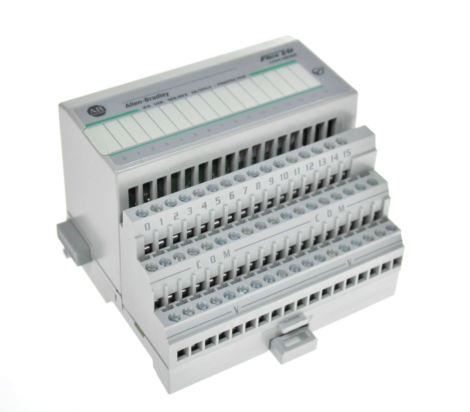 Allen Bradley 1794-OB16P /A Flex I/O 24VDC Source Output Module w/1794-TB3