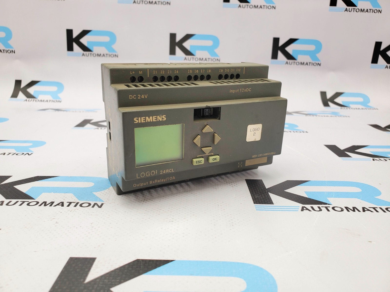 Siemens 6ED1 053-1HB00-0BA2 LOGO! 24RCL Logic Module