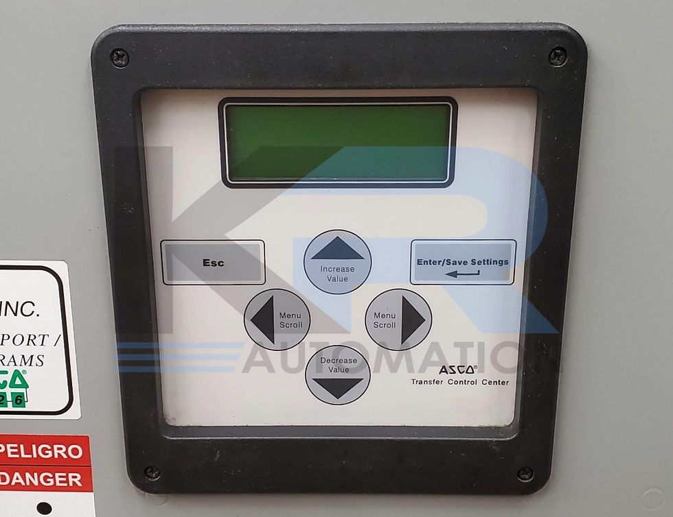 Thumbnail: Asco J07ATSA30260N5XL 7000 Series Automatic Transfer Switch 3Ph 480V 260A 60Hz