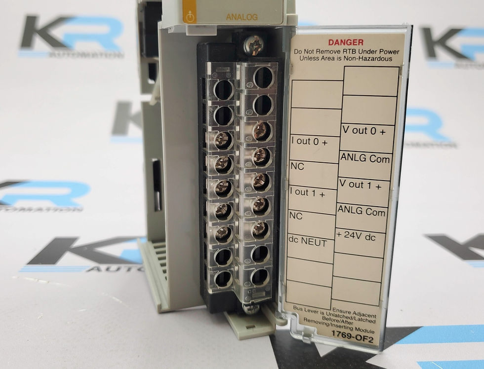 Thumbnail: Allen Bradley 1769-OF2 Compact I/O Analog Output Module 24VDC 0.12A
