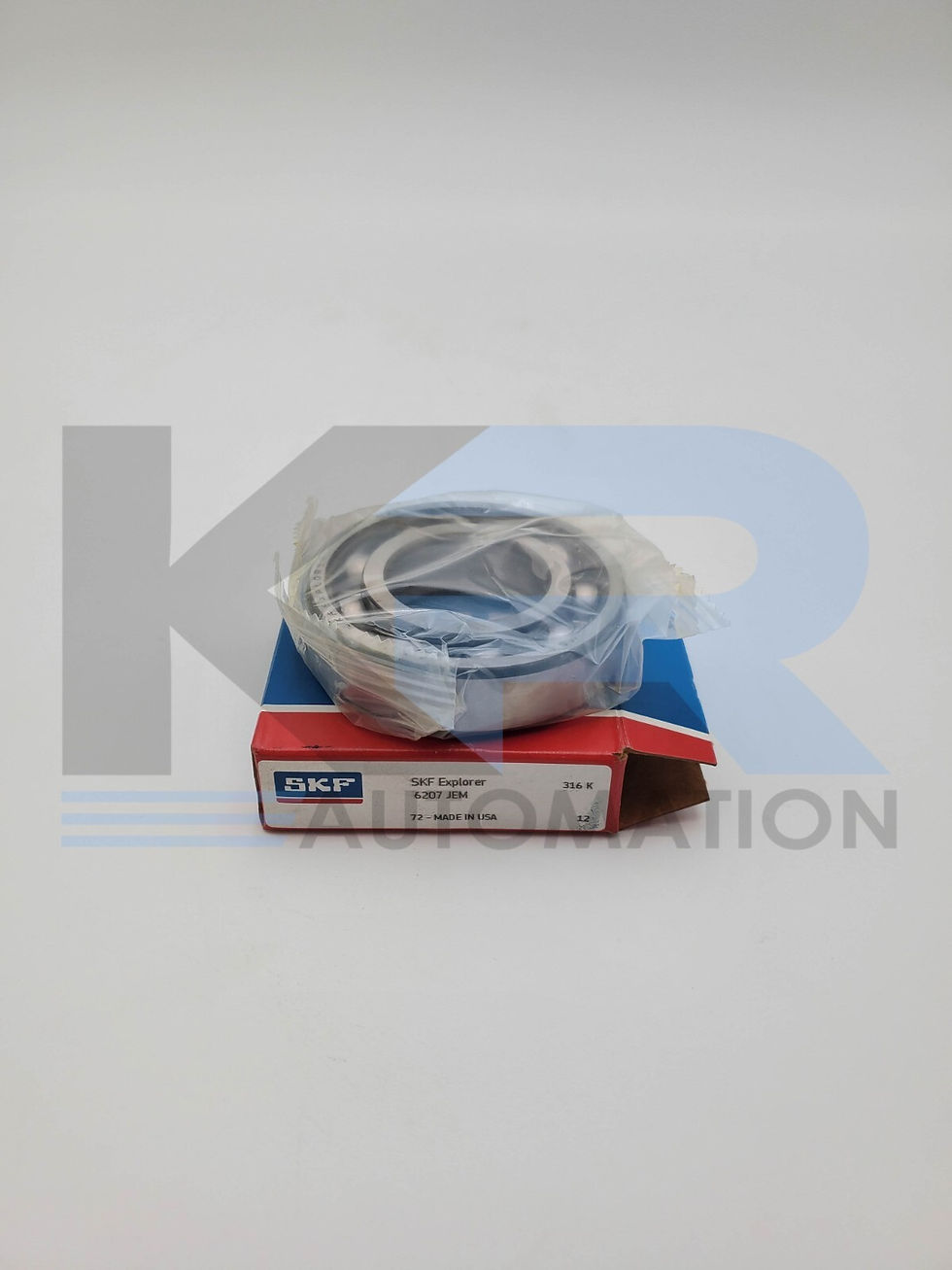 Thumbnail: NEW *LOT OF FOUR* SKF 6207 JEM Explorer Single Row Deep Groove Ball Bearing