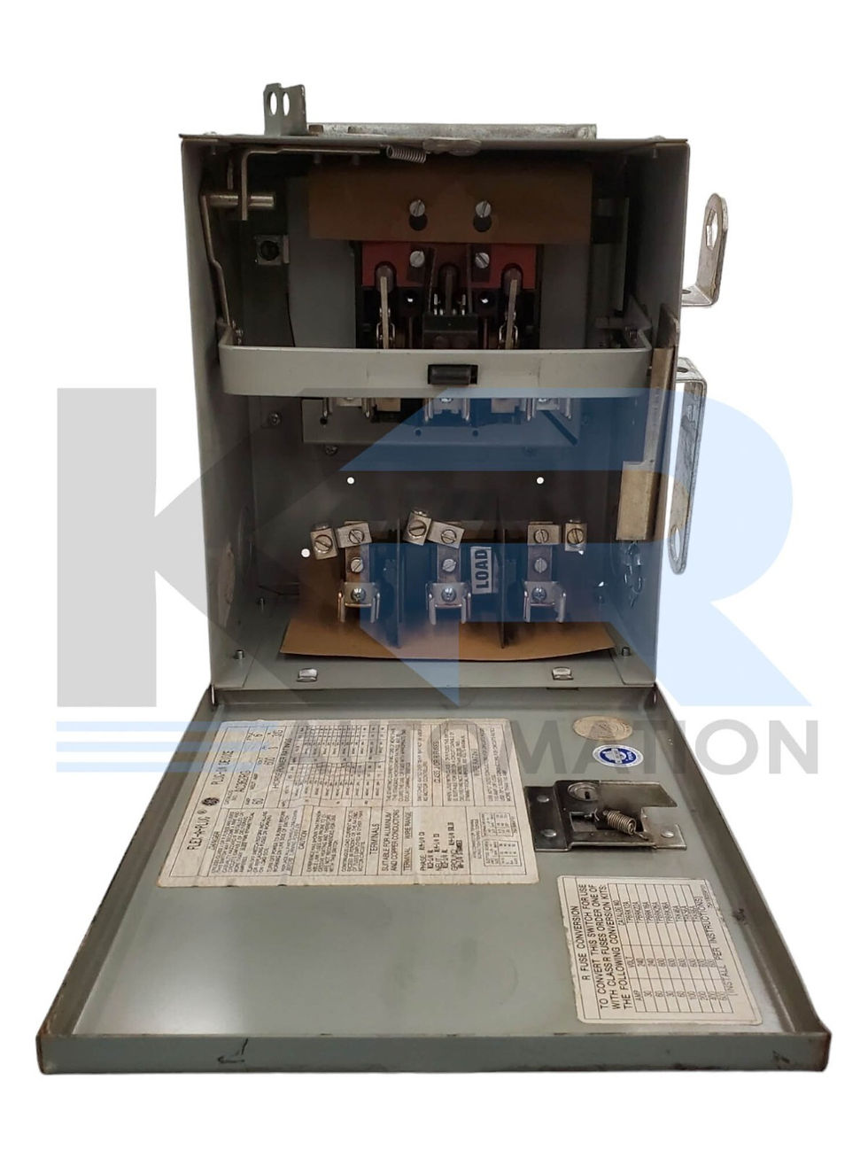 Thumbnail: GE Fanuc AC362RG Flex-A-Plug Fusible Bus Plug Plug-In Device 3Ph 3W 60A 600V