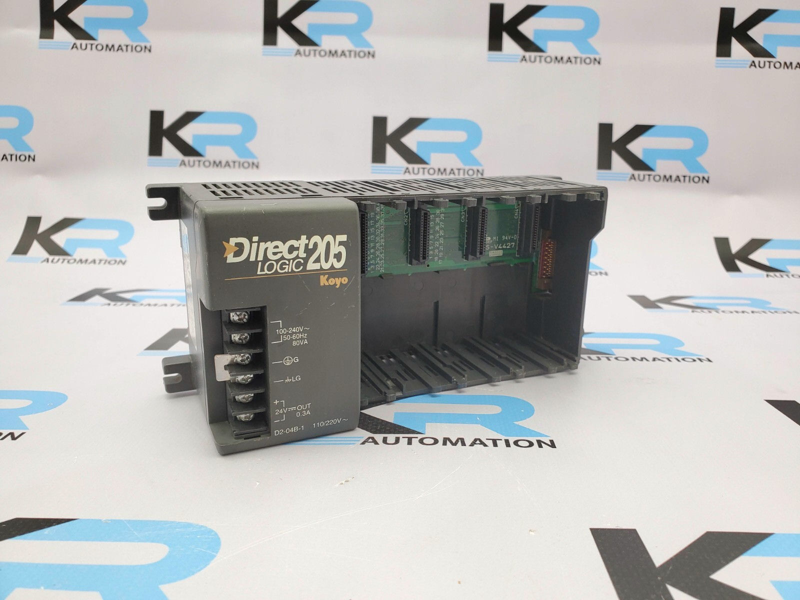 TESTED Automation Direct D2-04B-1 DirectLogic 205 4-Slot Chassis *READ*