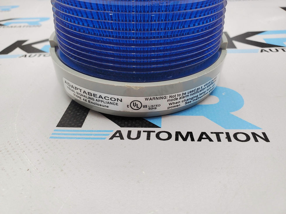 Thumbnail: NEW Edwards Signaling 48FINB-N5-25WH AdaptaBeacon Flashing Light 25W 120VAC .20A