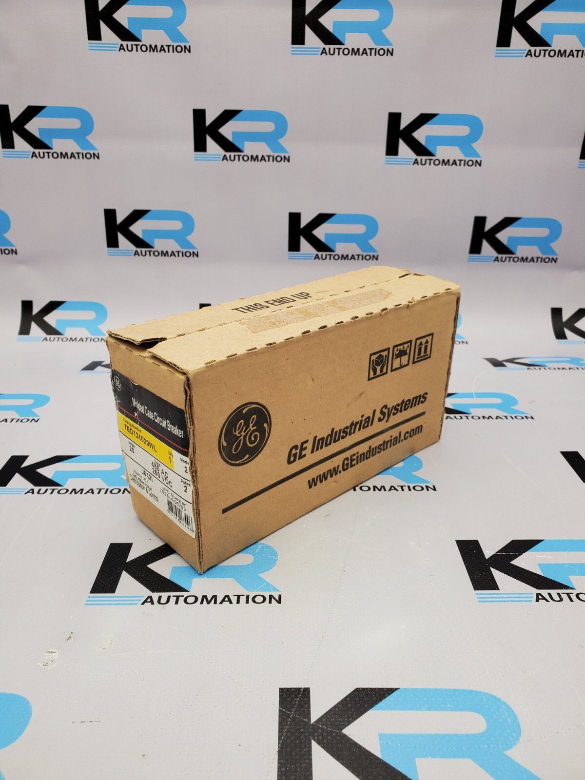 General Electric TED124020WL Molded Case Circuit Breaker 2P 20A 480VAC 250VDC
