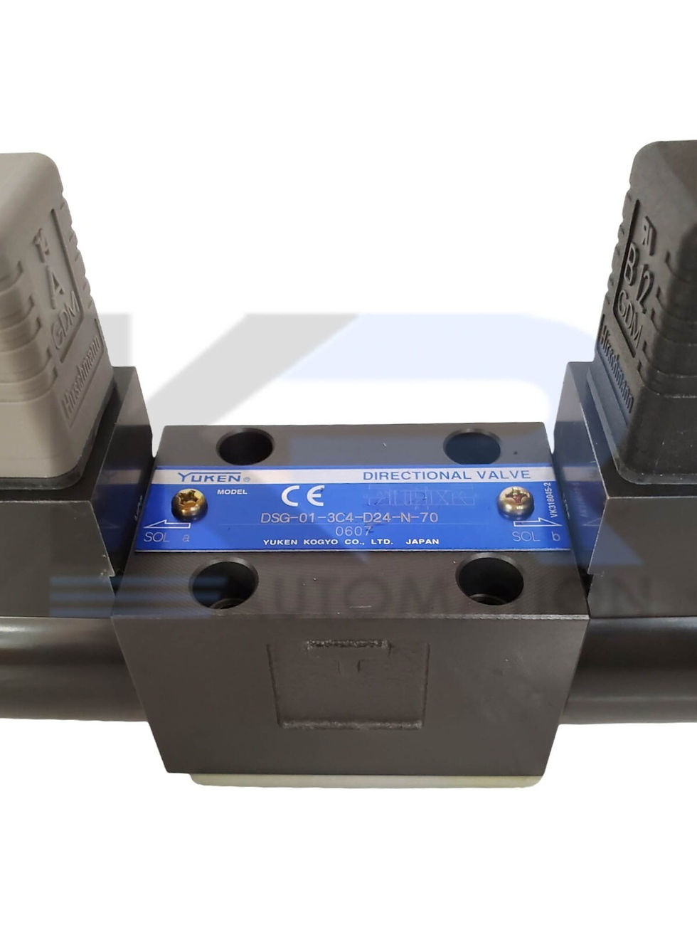Thumbnail: NEW Yuken DSG-01-3C4-D24-N-70 Solenoid Directional Valve 3-Position