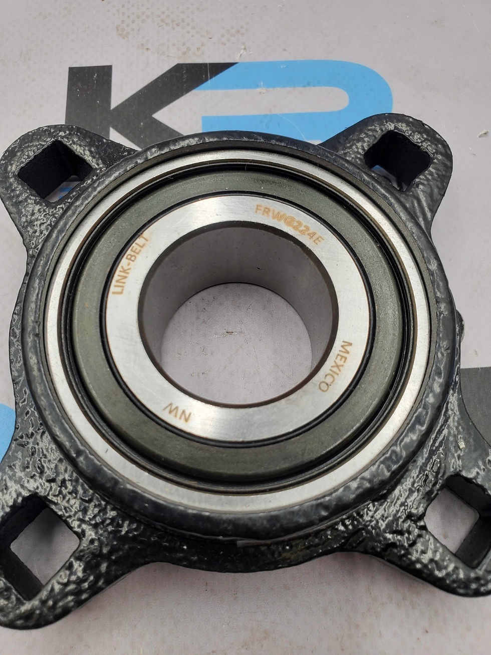 Thumbnail: Rexnord FRWG224E Link-Belt 4-Bolt Flange Mounted Bearing Unit 1-1/2"