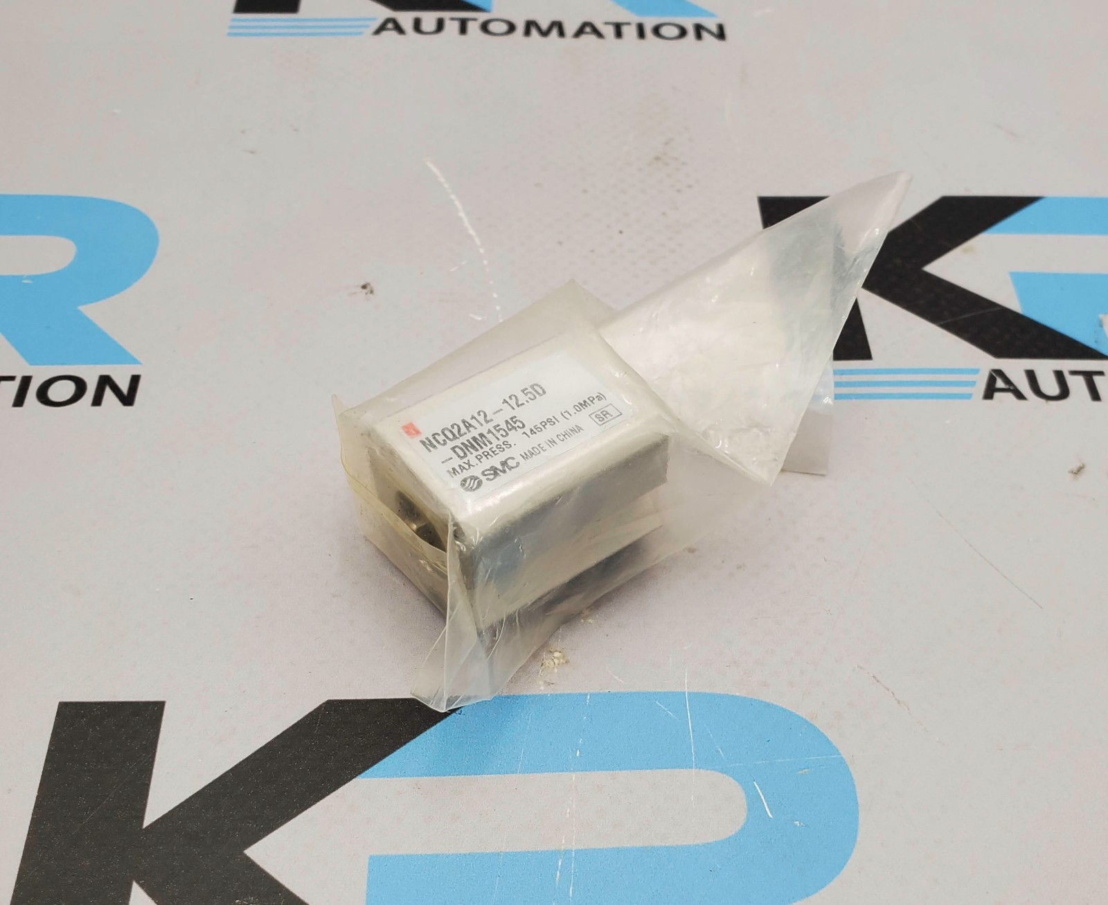 SMC NCQ2A12-12.5D-DNM1545 Pneumatic Cylinder 145PSI 1.0MPa