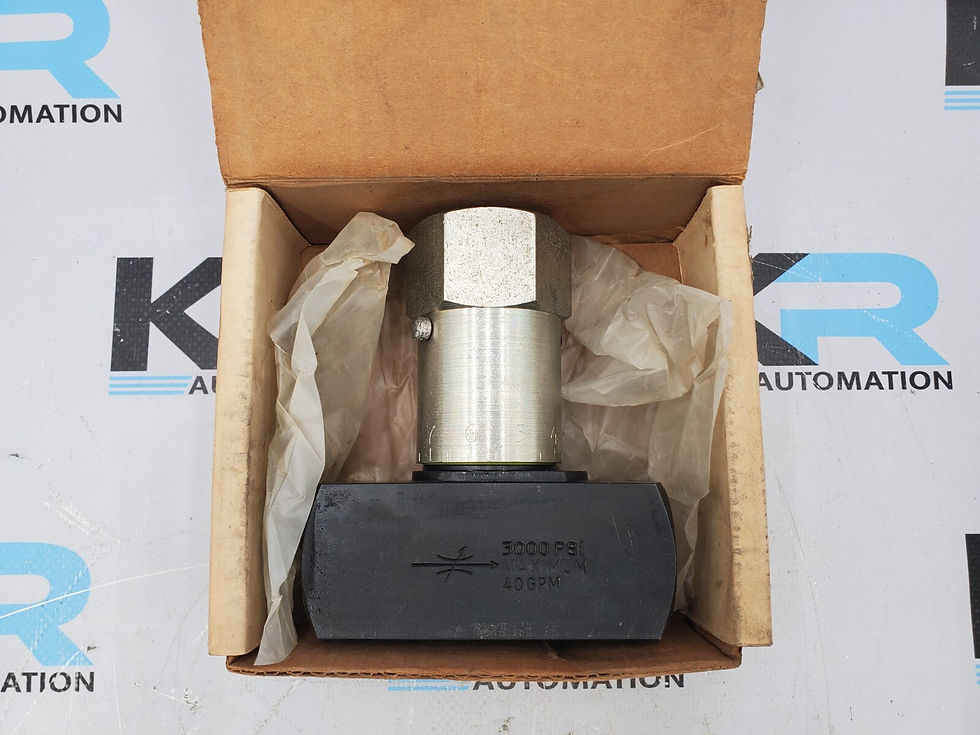 Thumbnail: Parker N1600S Colorflow In-Line Control Needle Valve 3000PSI 40GPM